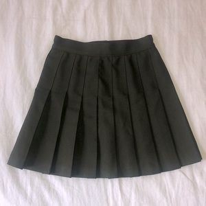 Los Angeles Apparel Tennis Skirt, Olive